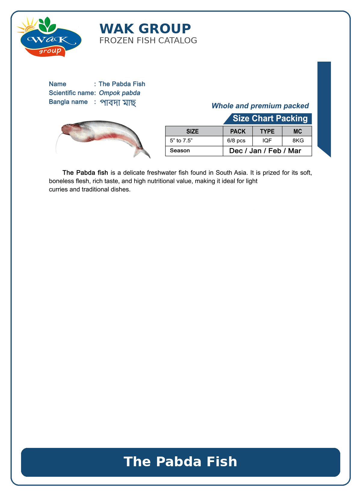 New: An Expanded Fresh Frozen Fish Range