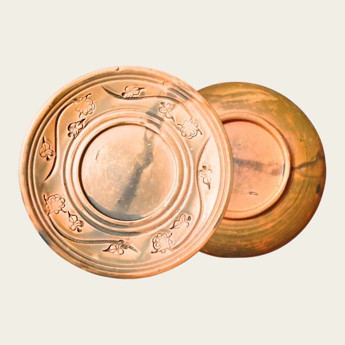 Glazed Clay Plates