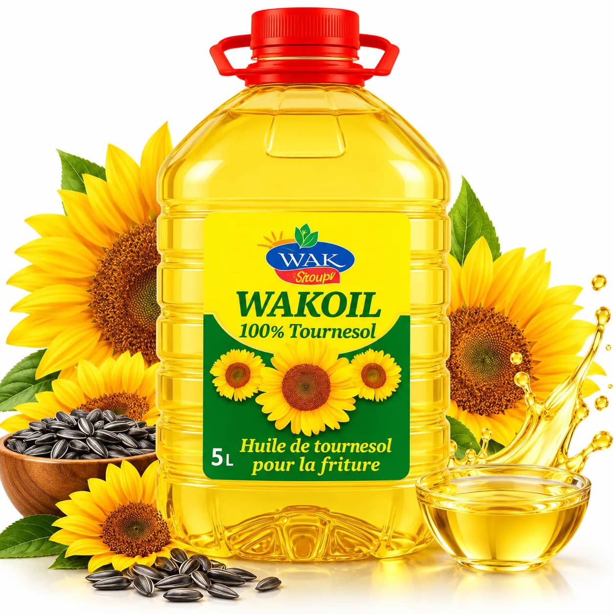 WAKOIL 100% Sunflower Oil